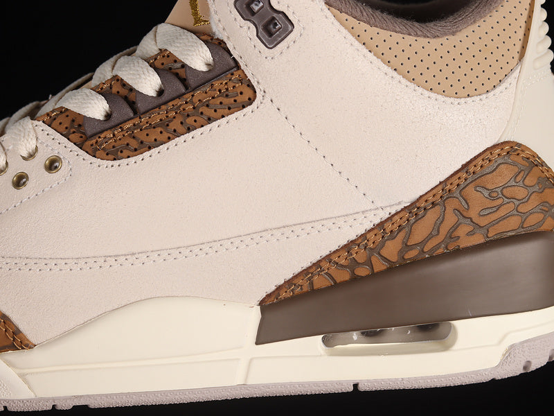 Air Jordan Retro 3 Light Orewood Brown/Metallic Gold-Light British Tan