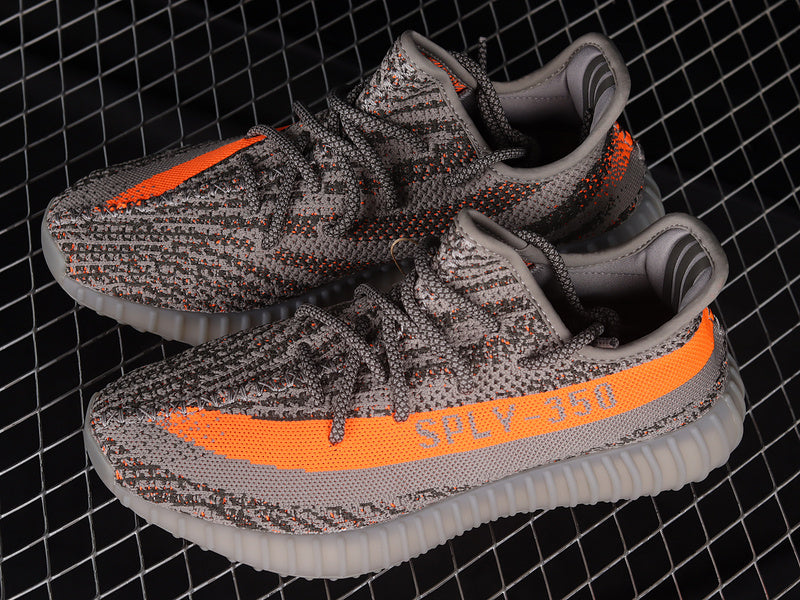 Adidas Yeezy Boost 350 V2 Beluga Non Reflective/Steeple Gray-Solar Red