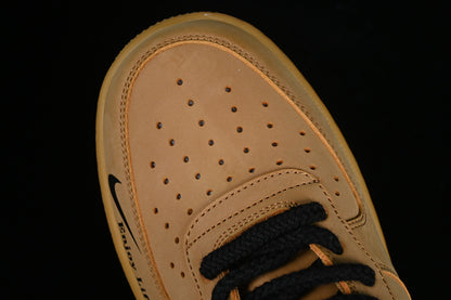 Air Force One Low Black/Wheat