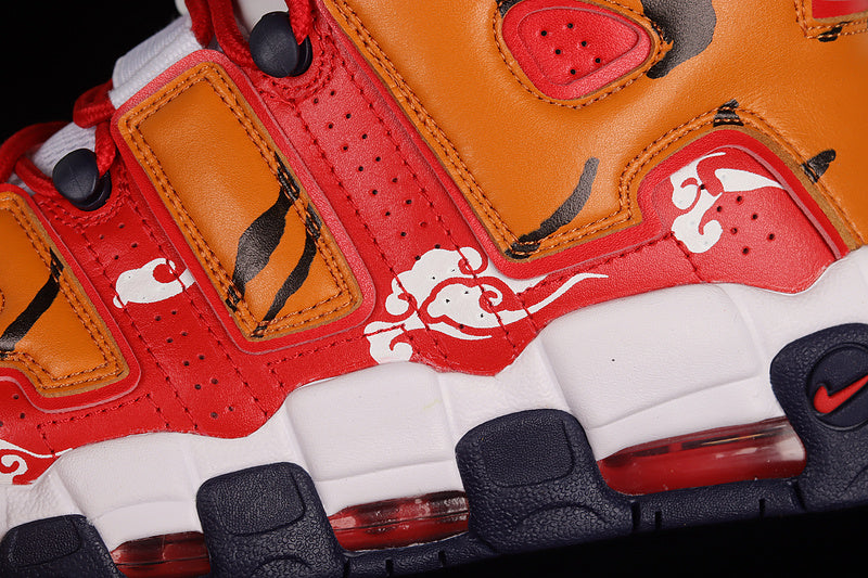 Air More Uptempo 96 QS Varsity Red/Orange-White