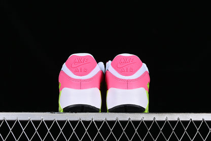 Air Max 90 White/Green/Pink-Black