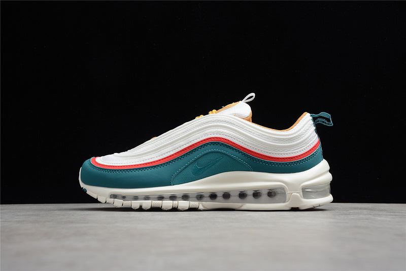 Air Max 97 TK By White/Green/Red-Gold