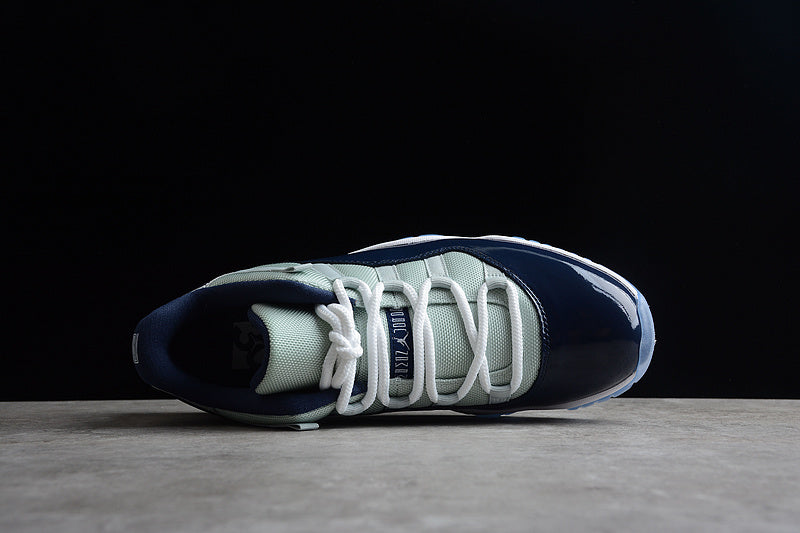 Air Jordan Retro 11 Low Georgetown Grey Mist/White-Midnight Navi