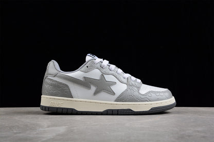 A BATHING APE® Sk8 Court Sta 'Grey'