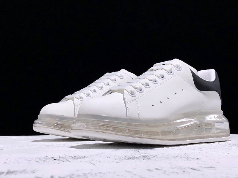 Alexander McQueen Sole Clear White-Black