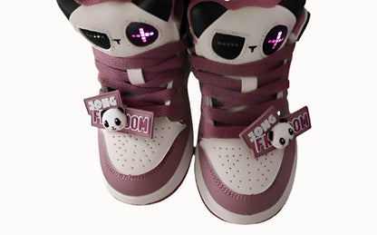 Kids Air Jordan 1 High  'Panda Pure Pink'