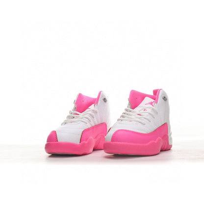 Kids Air Jordan Retro 12 'Vivid Pink'