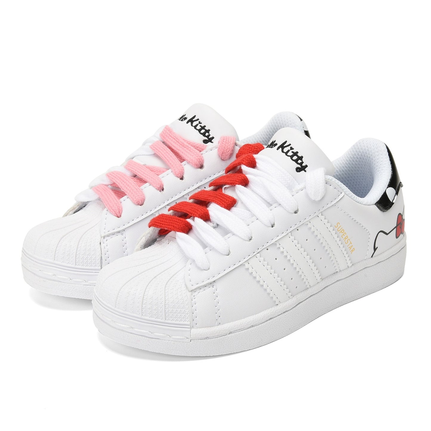 Kids Adidas Superstar X Hello Kitty