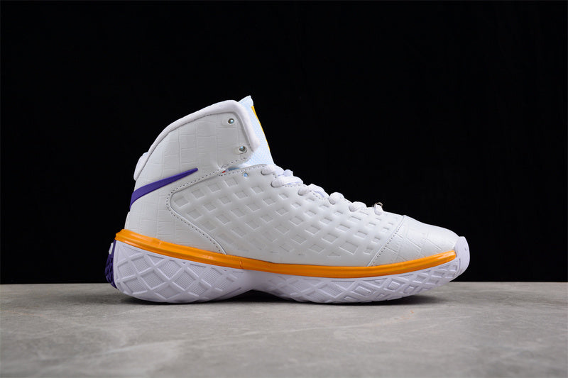 Nike Kobe 3 SL Potro MVP White/Gold-Purple