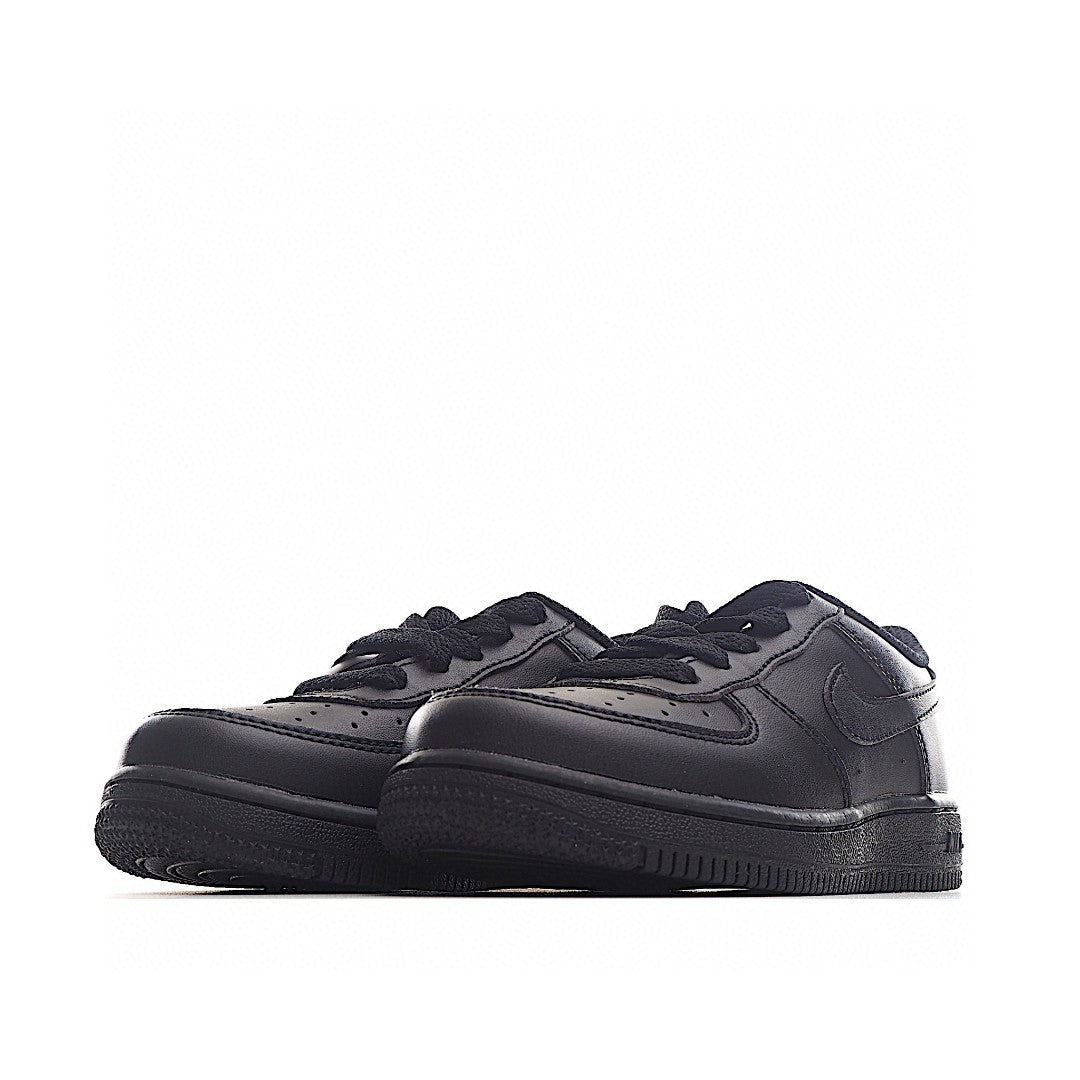 Kids Nike Air Force One Black