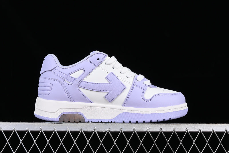 Off-White Out Of Office Calf Leather  Lilac Purple