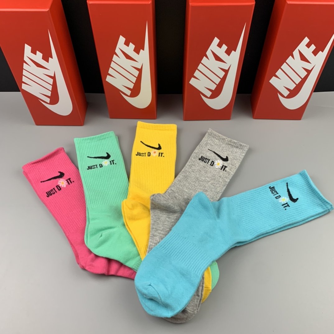 Nike Just Do It High  Socks 5 Pack