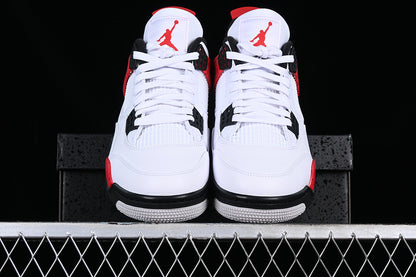 Air Jordan Retro 4 Red Cement White-Black