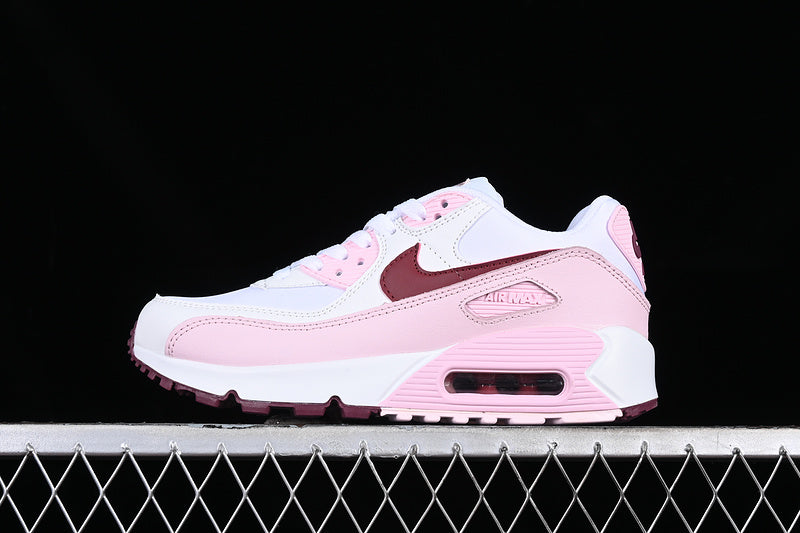 Air Max 90 White/Pink-Red