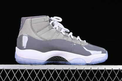 Air Jordan Retro 11 2021 Medium Grey/White -Cool Grey