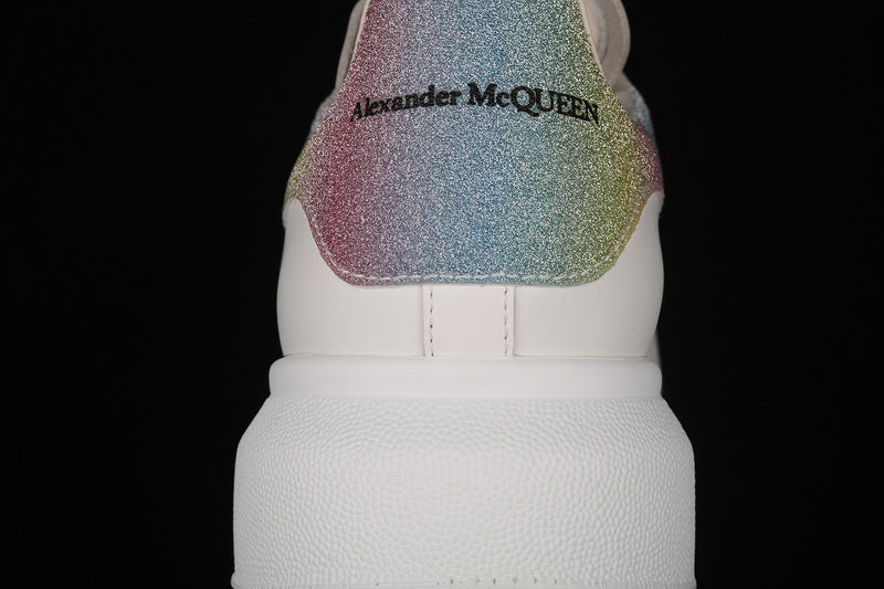 Alexander McQueen Oversized White-Rainbow