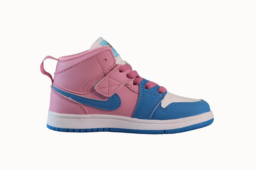 Kids Air Jordan 1 High X Super Mario World 'Princess Peach'